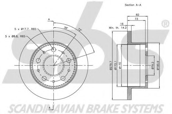 Disc frana 3