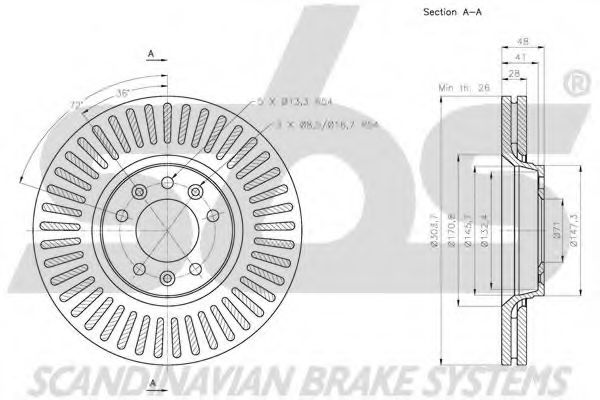 Disc frana 3