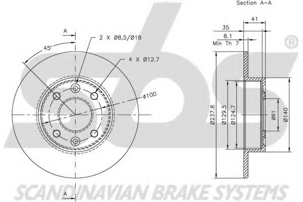Disc frana 3