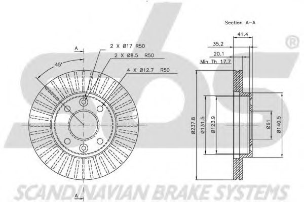 Disc frana 3