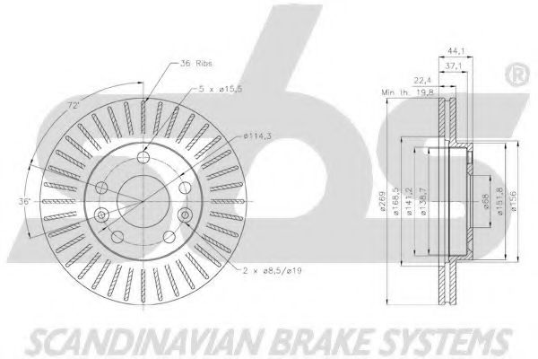 Disc frana 2