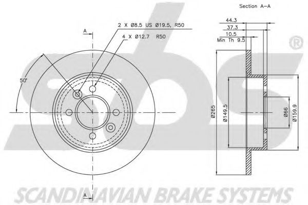 Disc frana 3