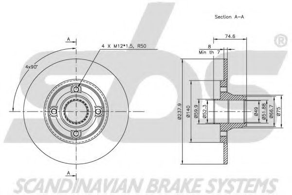 Disc frana 2