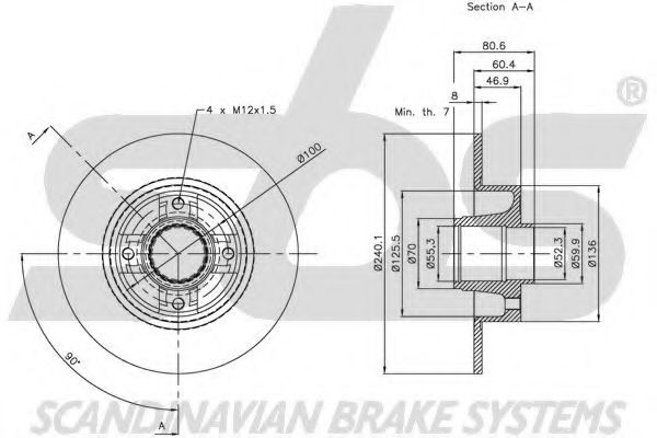 Disc frana 3