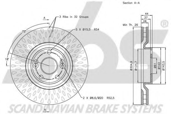 Disc frana 2