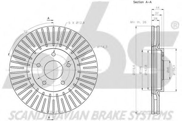 Disc frana 3
