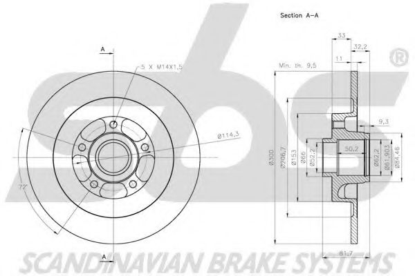 Disc frana 3