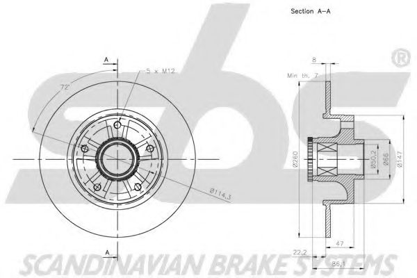 Disc frana 3