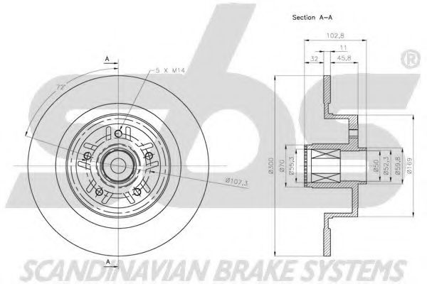 Disc frana 3