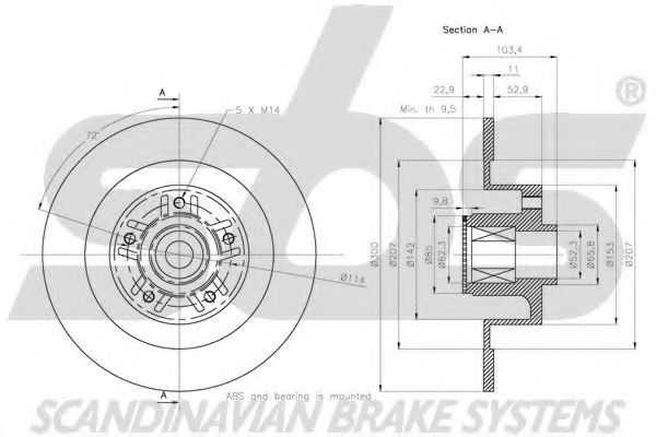 Disc frana 3