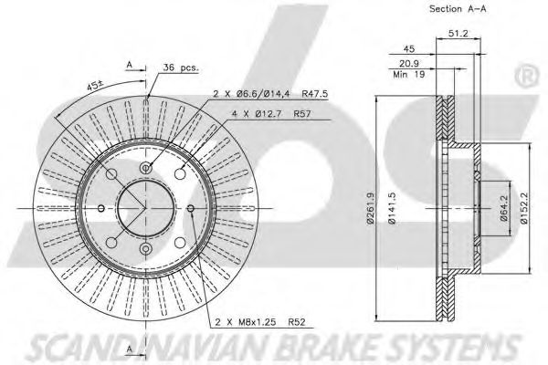 Disc frana 2