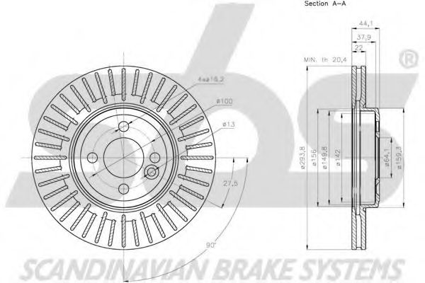 Disc frana 3