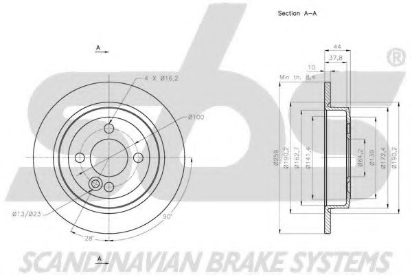Disc frana 3