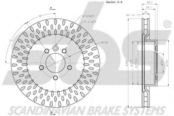 Disc frana 3