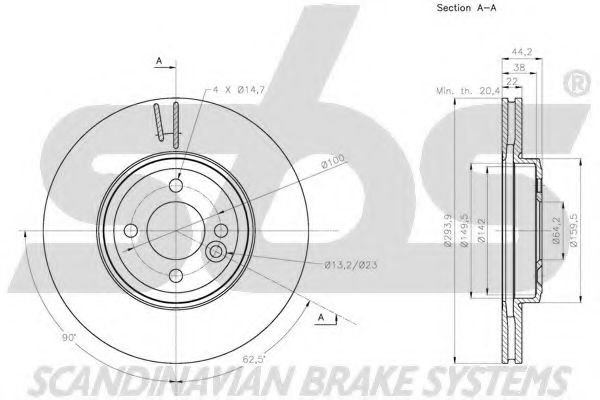 Disc frana 2