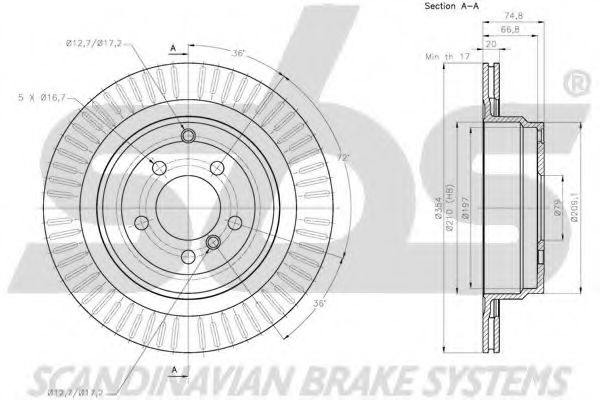 Disc frana 3