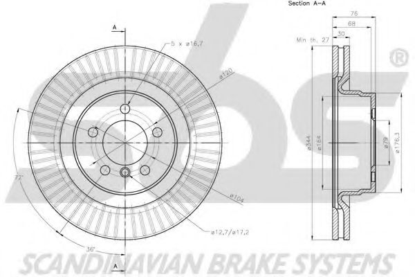 Disc frana 3