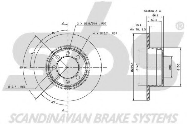 Disc frana 2