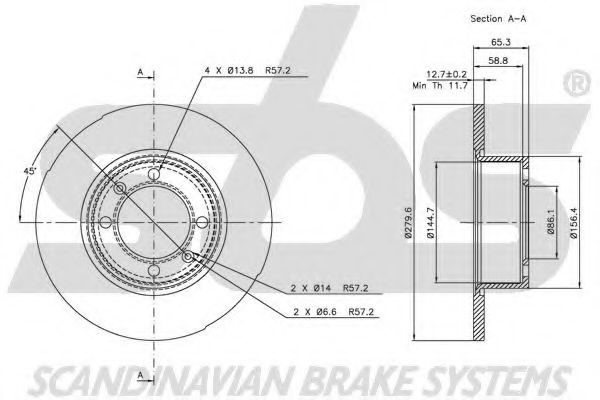 Disc frana 2