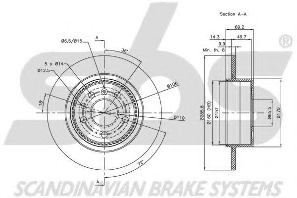Disc frana 3