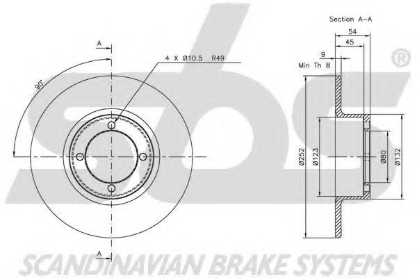Disc frana 2