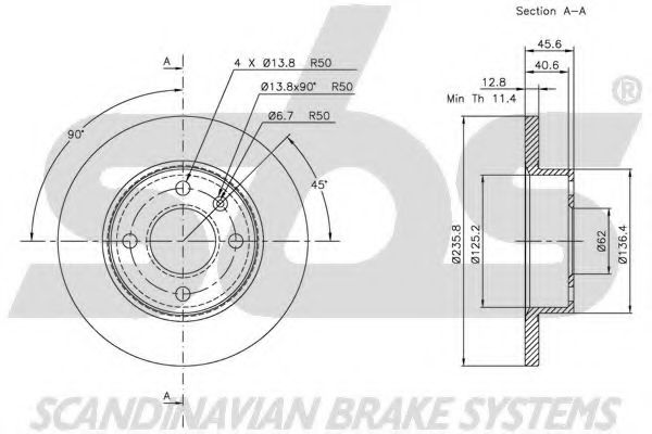 Disc frana 3