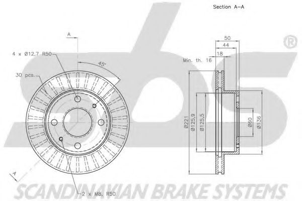 Disc frana 2