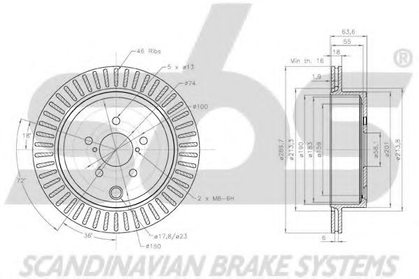 Disc frana 2