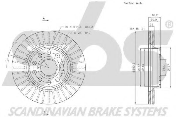 Disc frana 2