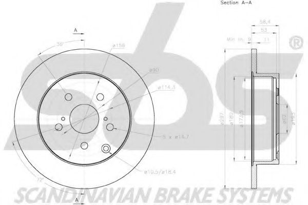 Disc frana 3