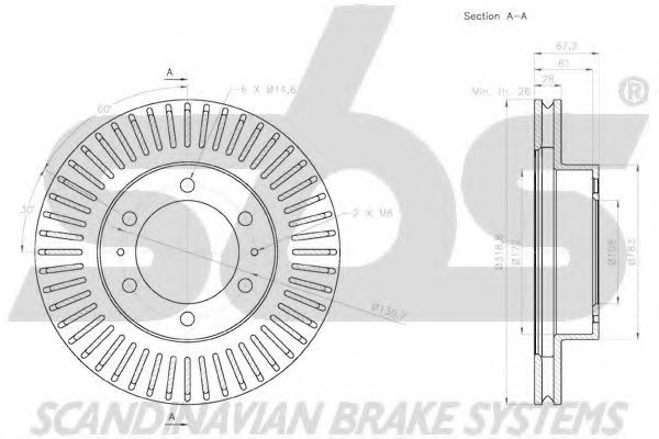 Disc frana 3