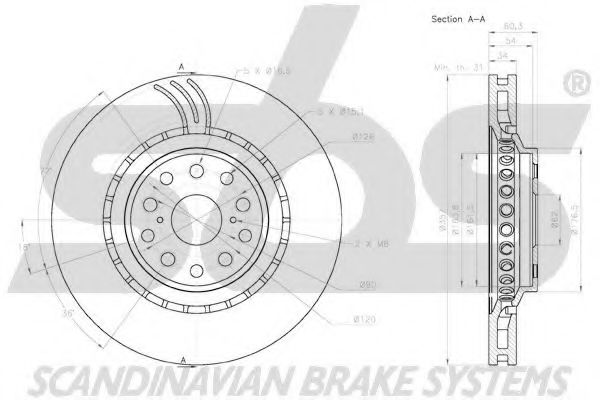 Disc frana 3
