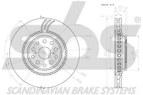 Disc frana 3