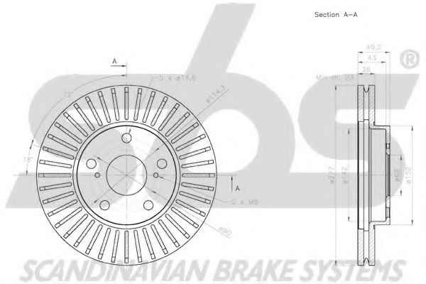 Disc frana 3