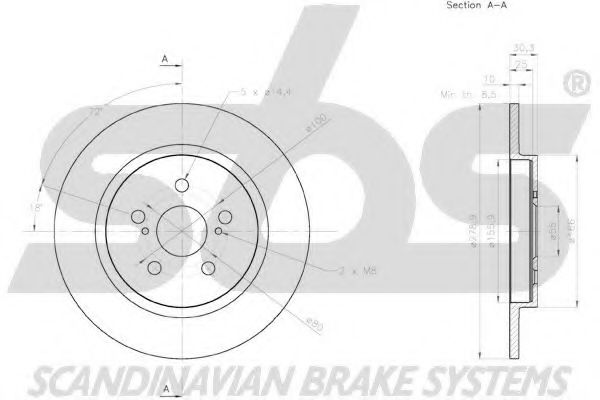 Disc frana 3