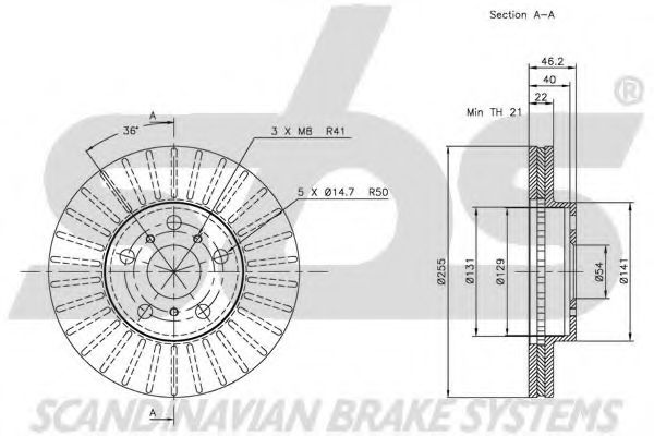Disc frana 2