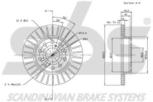 Disc frana 2