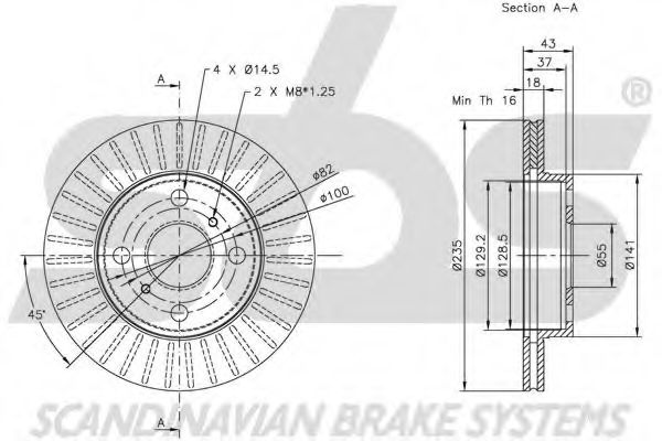 Disc frana 3