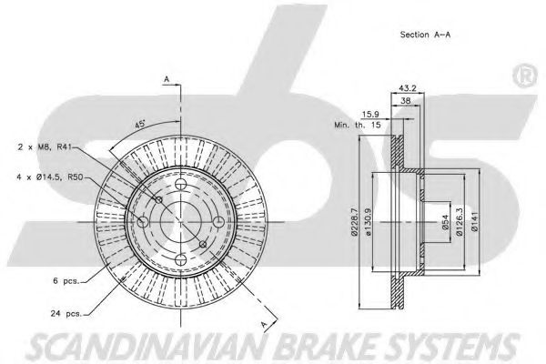 Disc frana 2