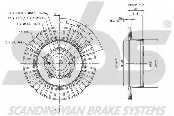 Disc frana 2