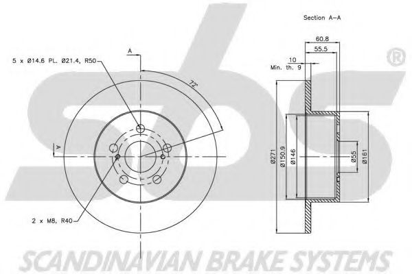 Disc frana 3