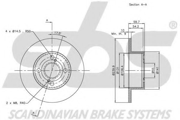 Disc frana 3