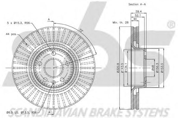 Disc frana 3