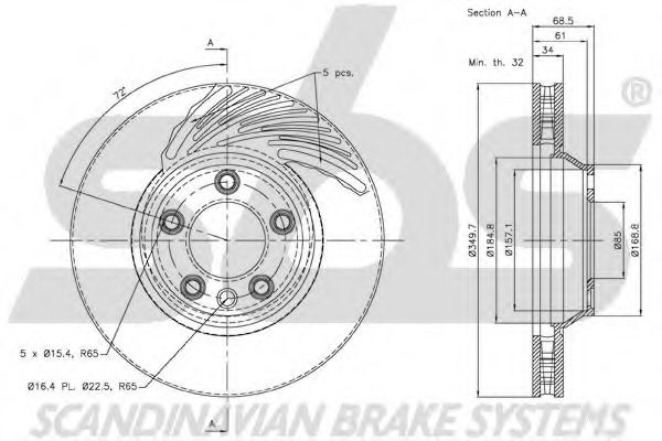 Disc frana 3