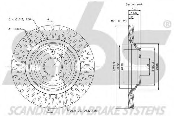 Disc frana 3