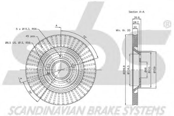 Disc frana 3