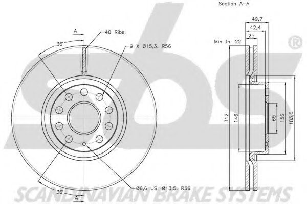 Disc frana 3