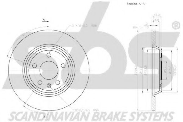 Disc frana 3