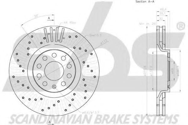 Disc frana 3