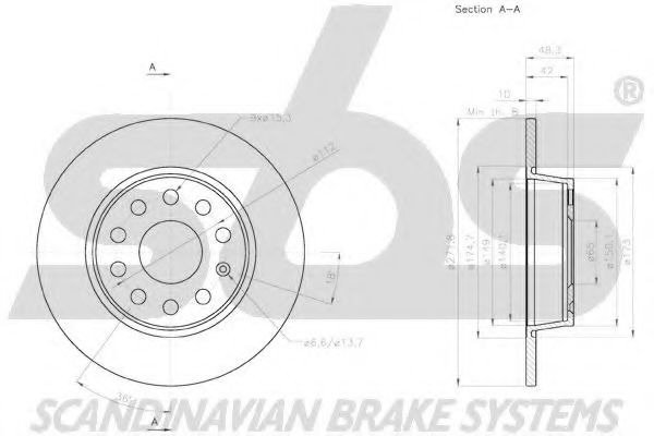 Disc frana 3